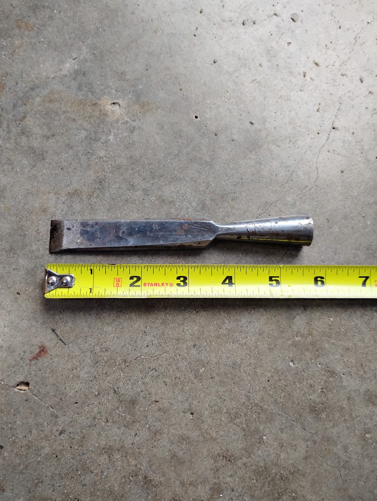 Vintage Pexto 3/4" Socket Chisel Woodworkers Bevel Edge Chisel USA
