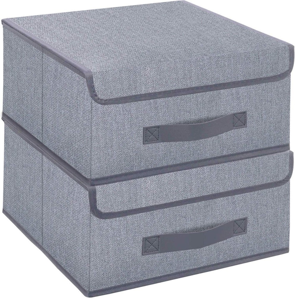 Foldable Storage Bins Cubes Boxes with Lid - Storage Box Cube Cubby Basket Cl...