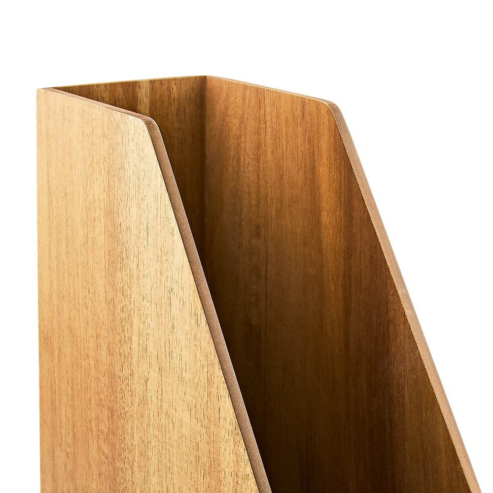 Wooden Magazine Holder