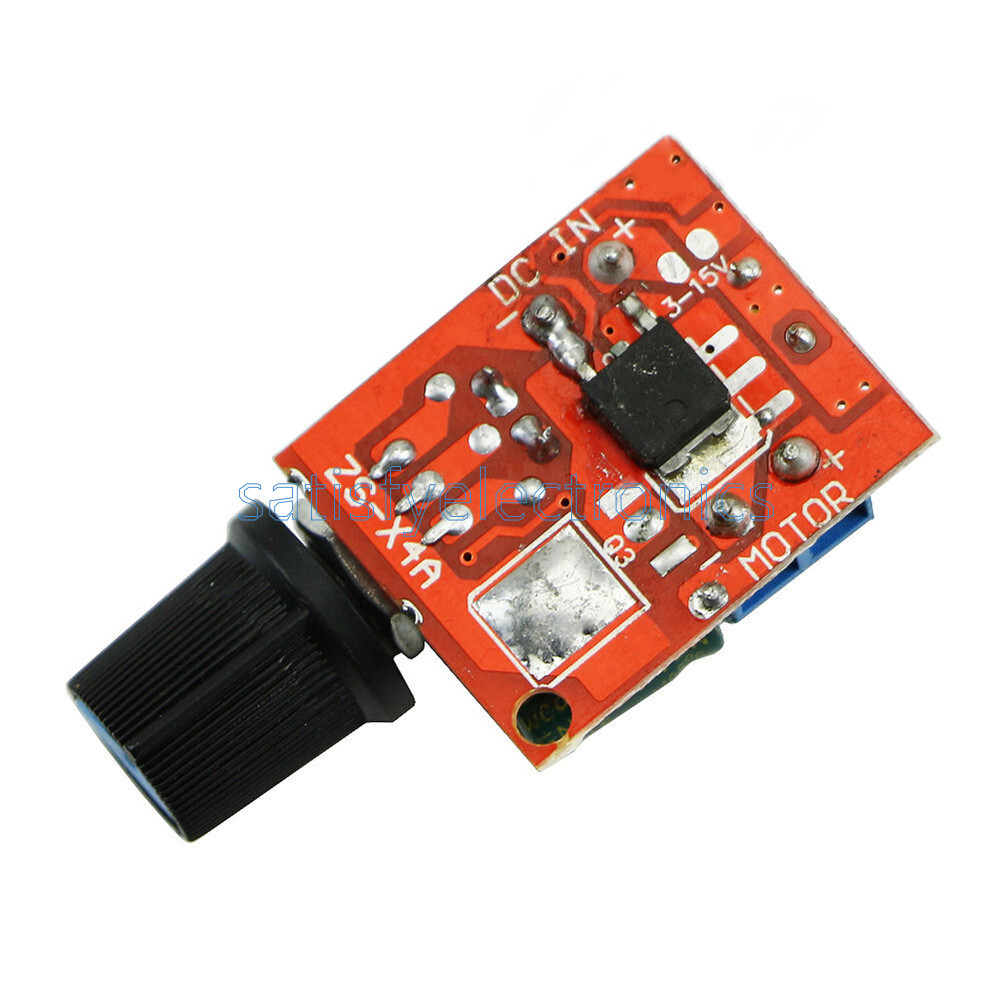 1/2/5PCS 5A Mini DC Motor PWM Speed Controller 3V-35V Control Switch LED Dimmer