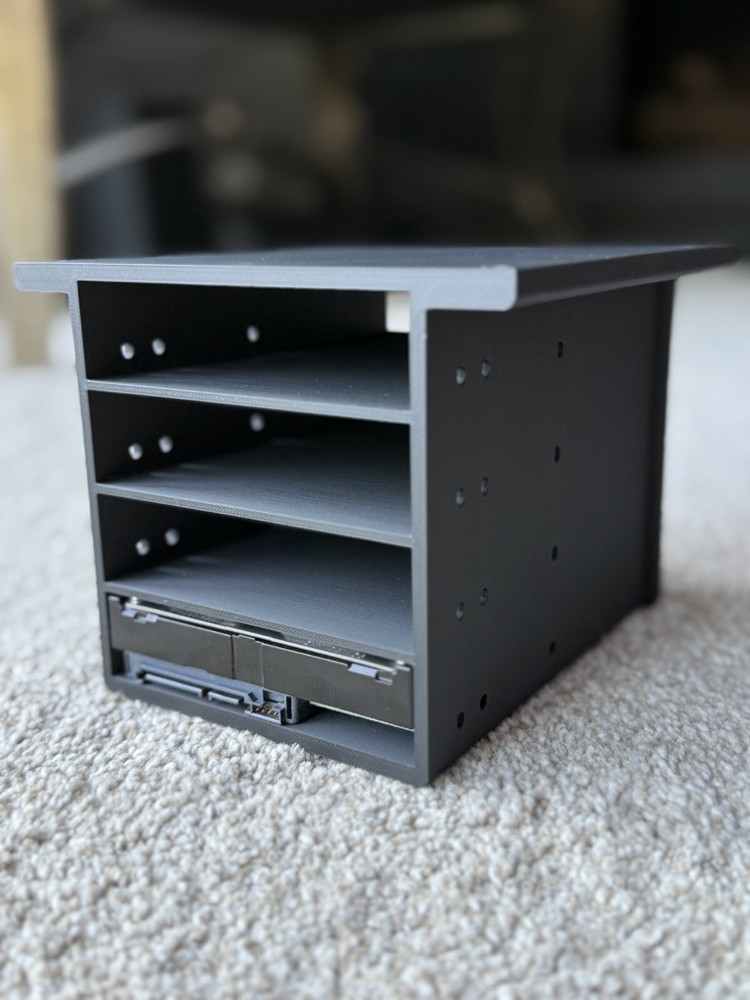 Under Desk Hard Drive Storage