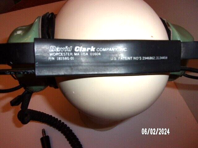 David Clark Aviation Head Set