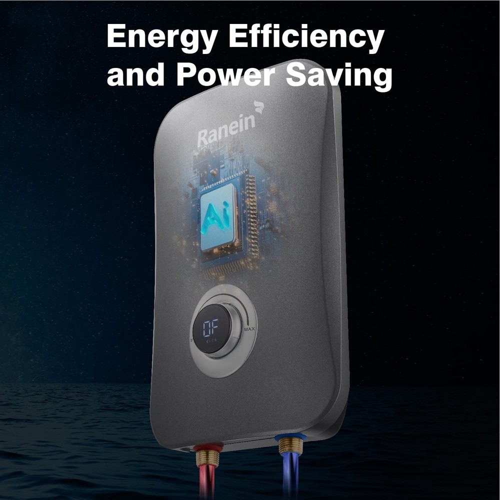 Electric Tankless Water Heater, 11Kw 240v, On Demand Instant Water Heater wit...