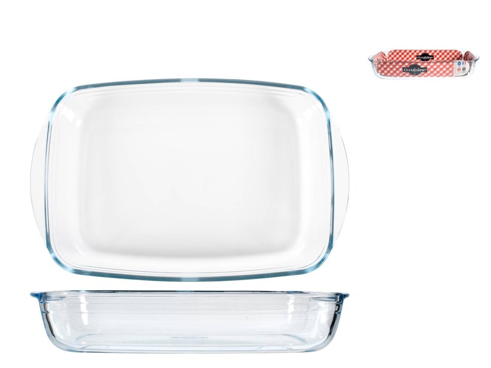 Rectangular Baking Dish Ocuisine 33X20 Transparent Pyrex