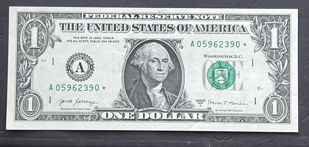 Lot Of Two 2017 A Star Notes From The Same Run Also Miscut