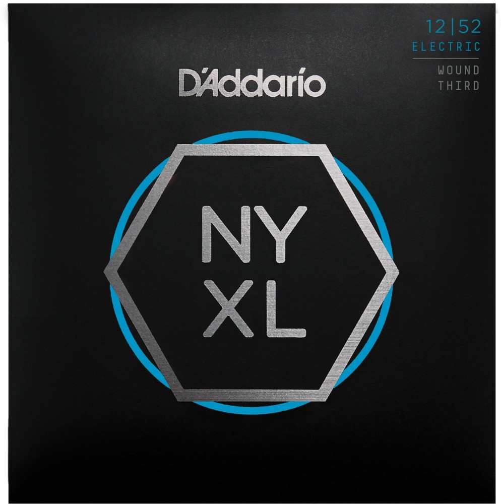 D'Addario NYXL1252W Electric Guitar Strings Wound 3rd String