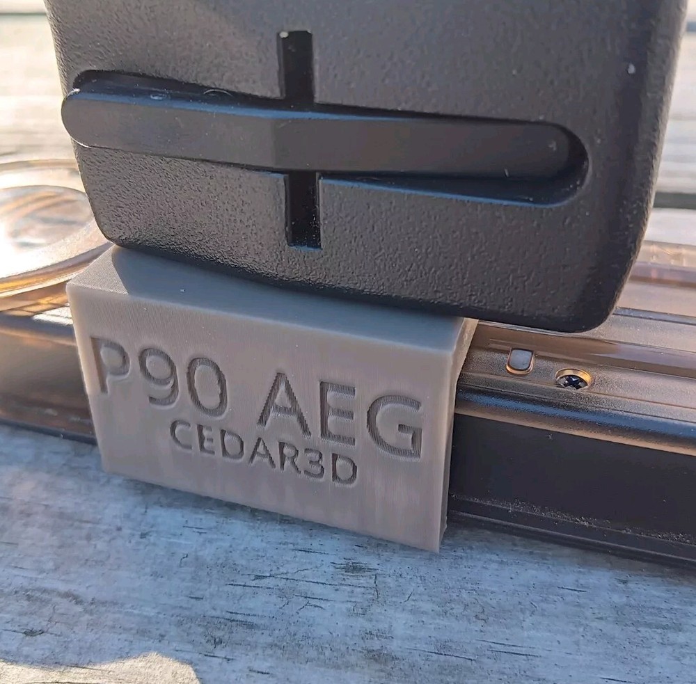 Airsoft P90 AEG Odin Speedloader Adapter (Tan)