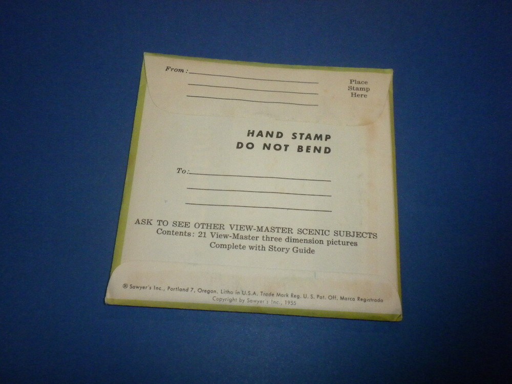 FLORIDA (dated 1953) Viewmaster set sealed