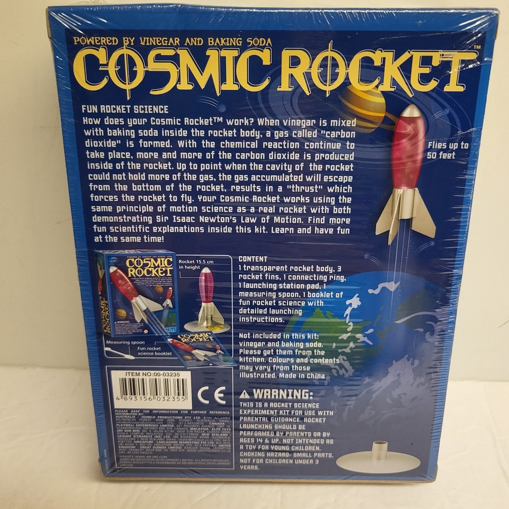 Science Museum Cosmic Rocket New & sealed!