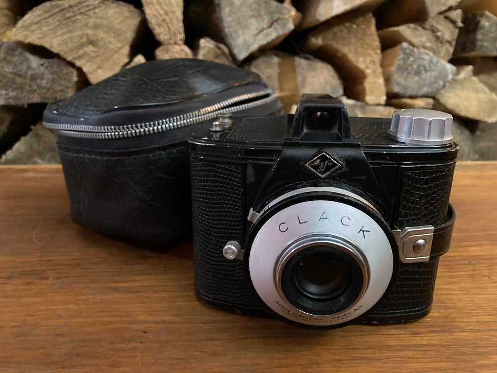 Agfa Clack Camera Werk Germany German Original Genuine Authentic Case UNTESTED