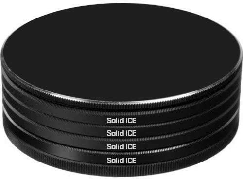 ICE 77mm Filter Stack Cap Set Metal Front & Rear Lens Caps 77