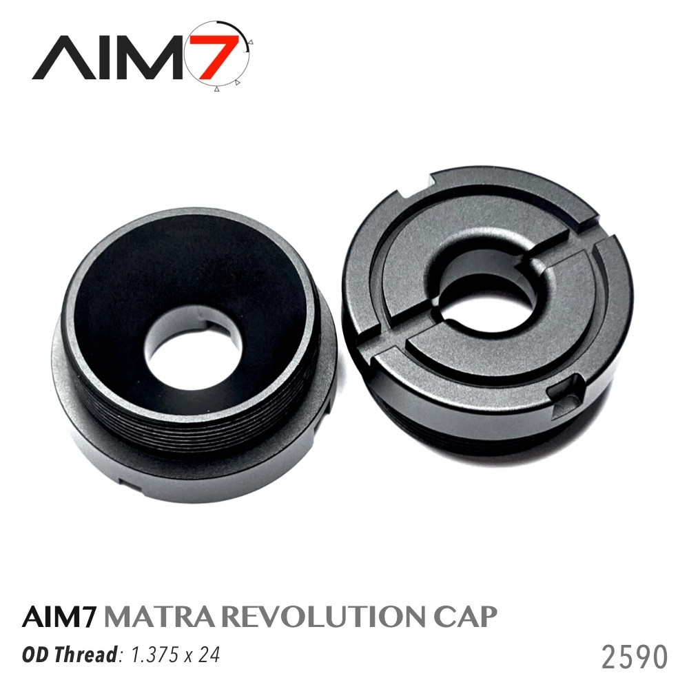 AIM7 TRI-CORE MATRA Light Muzzle Brake Linear Comp 6" 223/308/9mm/30CAL