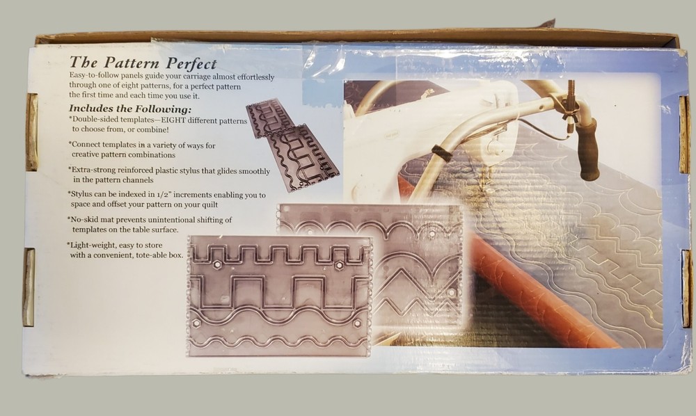 The Pattern Perfect Basic Set Grace Company Fine Quilting Products READ DESC.