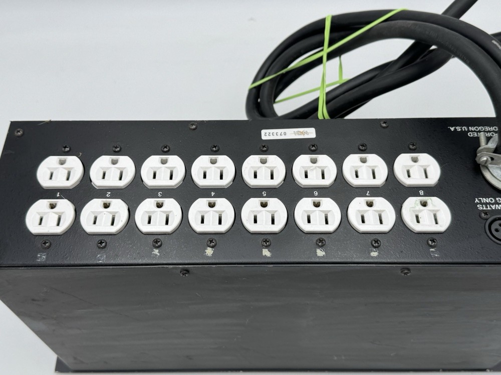 NSI NRD 9000 Microprocessor Controlled Programmable DIMMER 8 channel Works