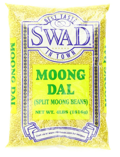 Swad Moong Dal, split moong Beans, 4 Pound