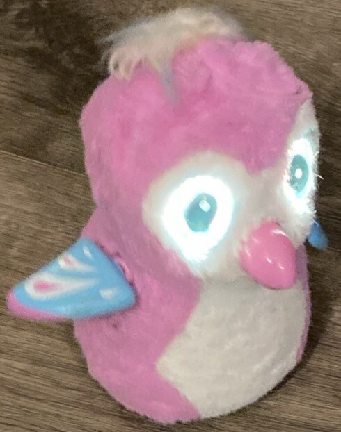 Hatchimals Interactive Penguala Penguin, Pink/White Spin Master Tested Works EUC