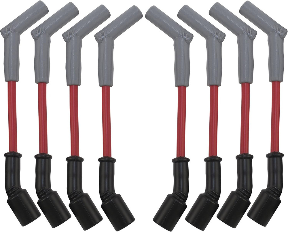 HINSON Red 45* Performance Spark Plug Wire Set LS1 LS2 LS3 LS6 LS7 LSA