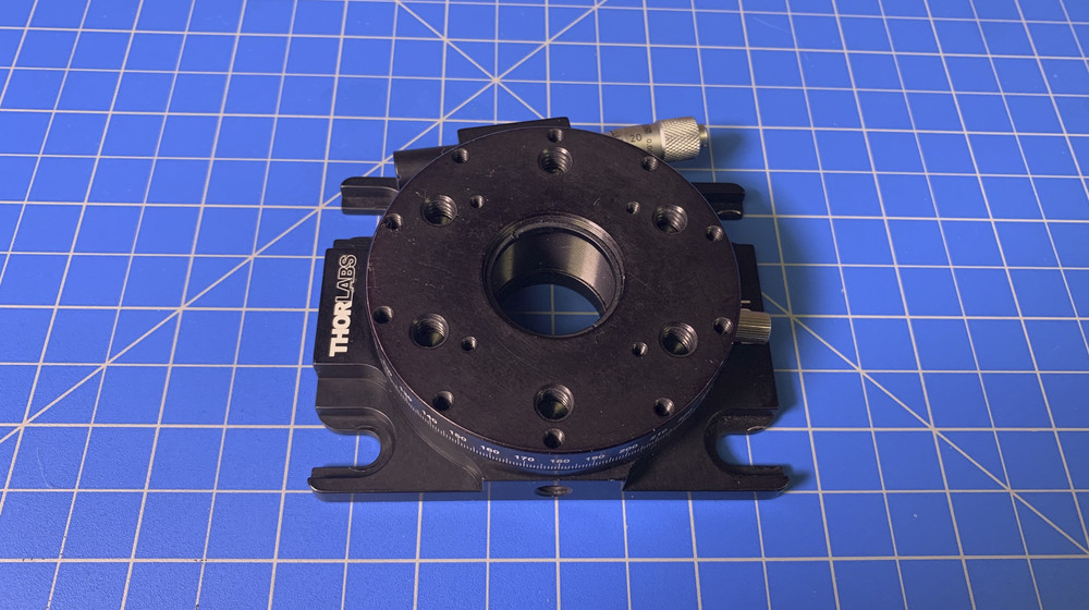 Thorlabs PR01 Translation Stage With Rotating Mounting Platform