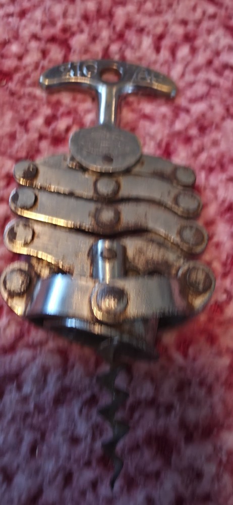 Original French ZIG ZAG corkscrew with Original Box