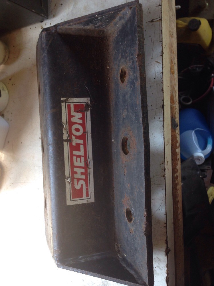 Shelton  Step Bumper Hitch black with 4" drop