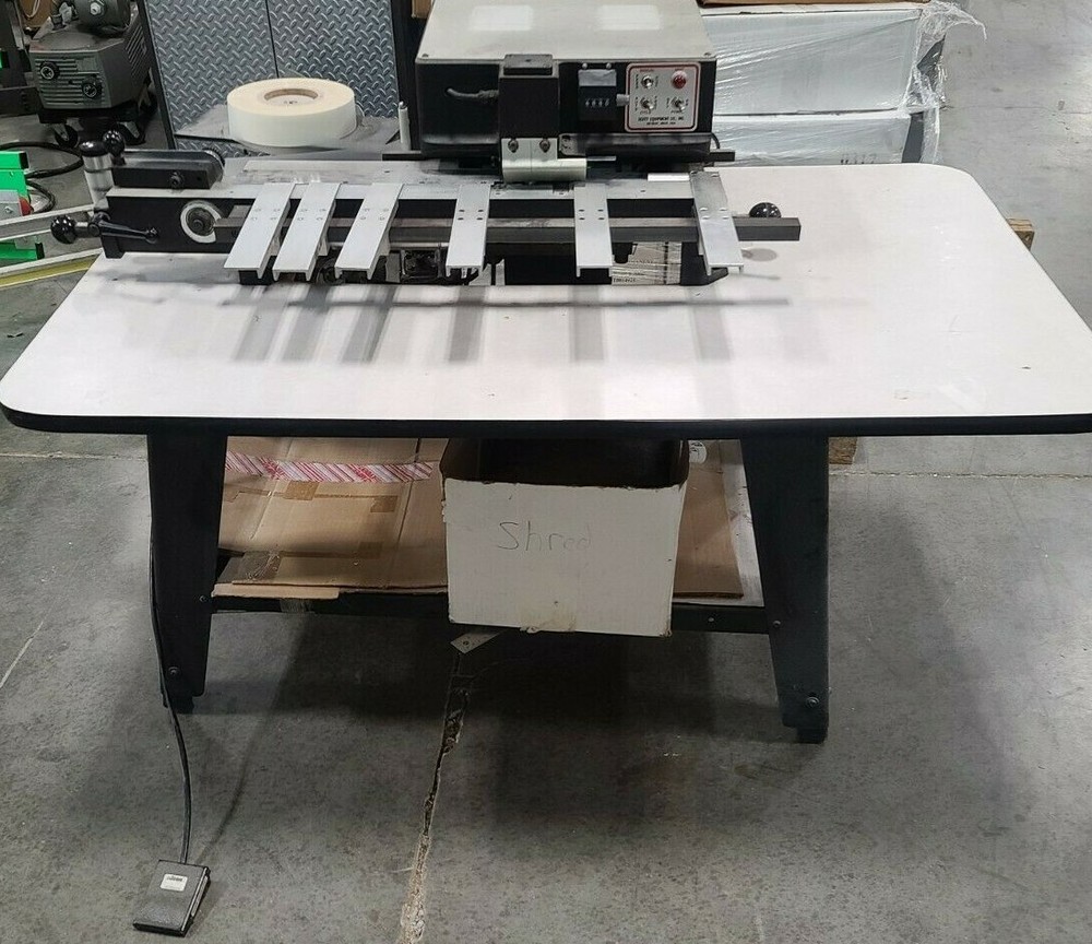 Scott 1800 Mylar Index Tab Machine, Video Link In Description