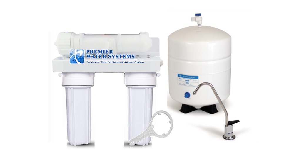 PREMIER Residential Home Reverse Osmosis RO Drinking Water Filter System 75 GPD