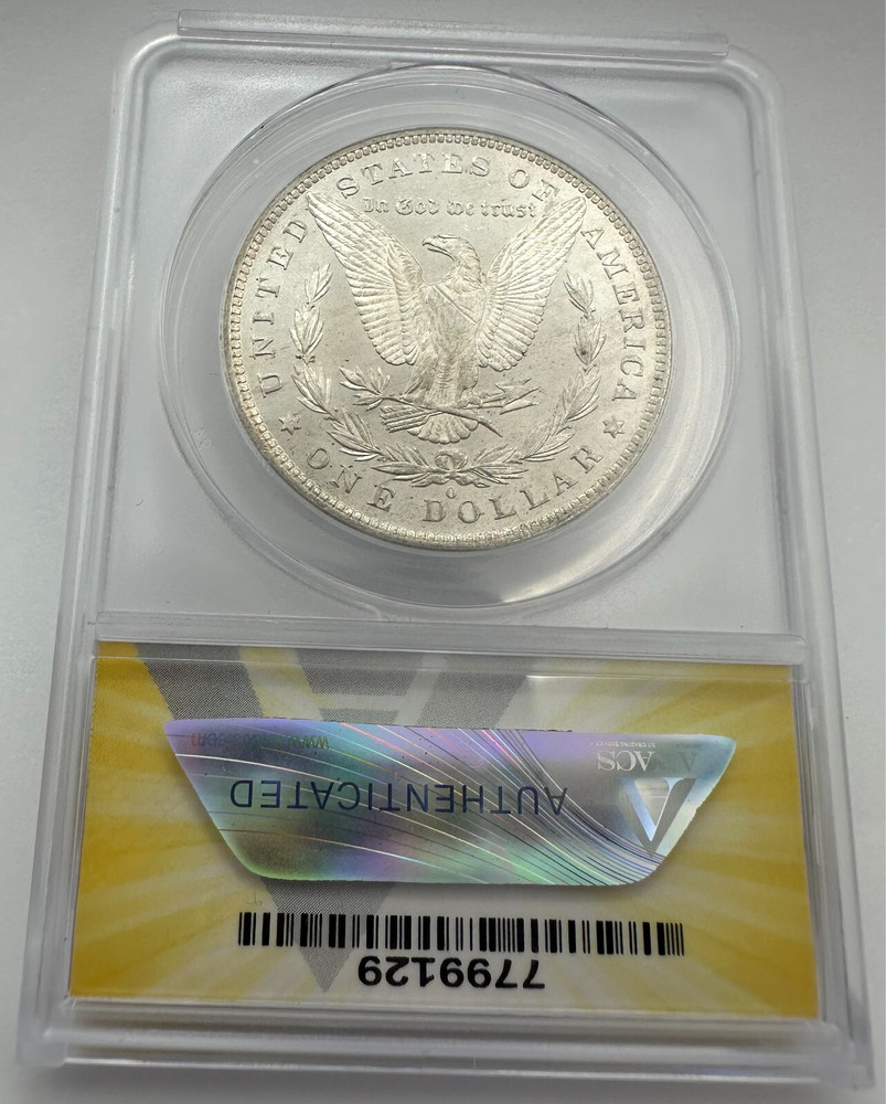 1883-O Morgan Dollar MS63 ANACS