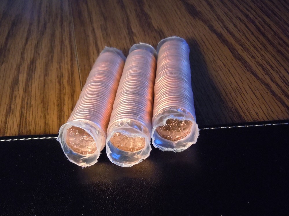 3 -2009-P Lincoln Cent Rolls "FORMATIVE YEARS" Uncirculated Original Rolls