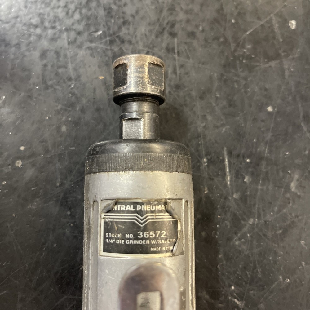 Two CENTRAL PNEUMATIC 36572 ANGLE DIE GRINDER