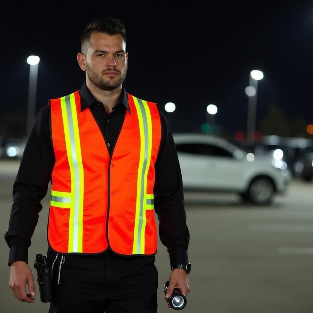 Multi-Function Pocket Reflective Safety Vest - ANSI Class II Certified Orange