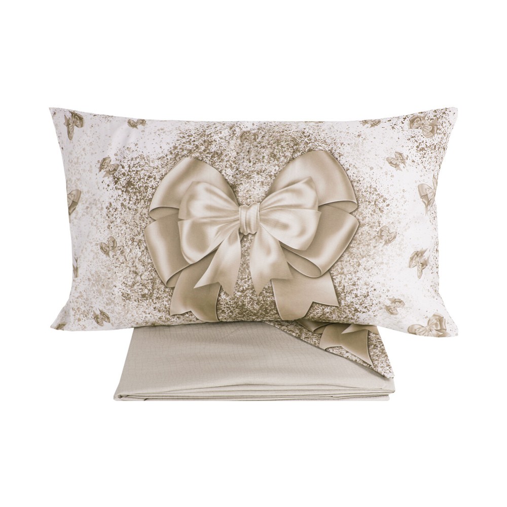 Solid Color Pillowcases Love Full Bed Above Bed Sheet Set