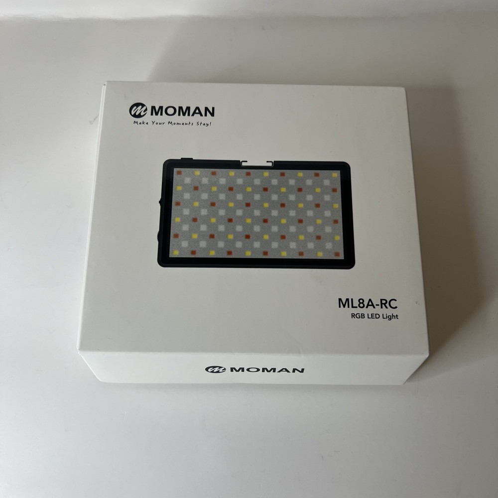 Moman ML8A-RC RGB LED Camera Light
