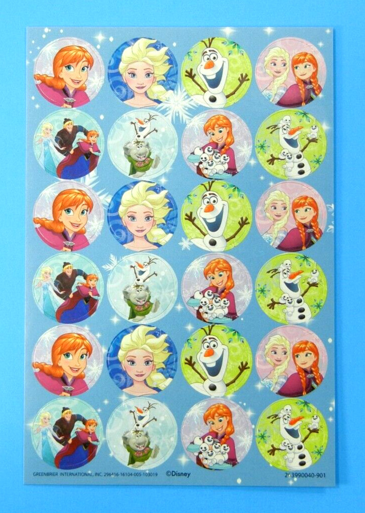 Frozen Disney Sticker Sheet