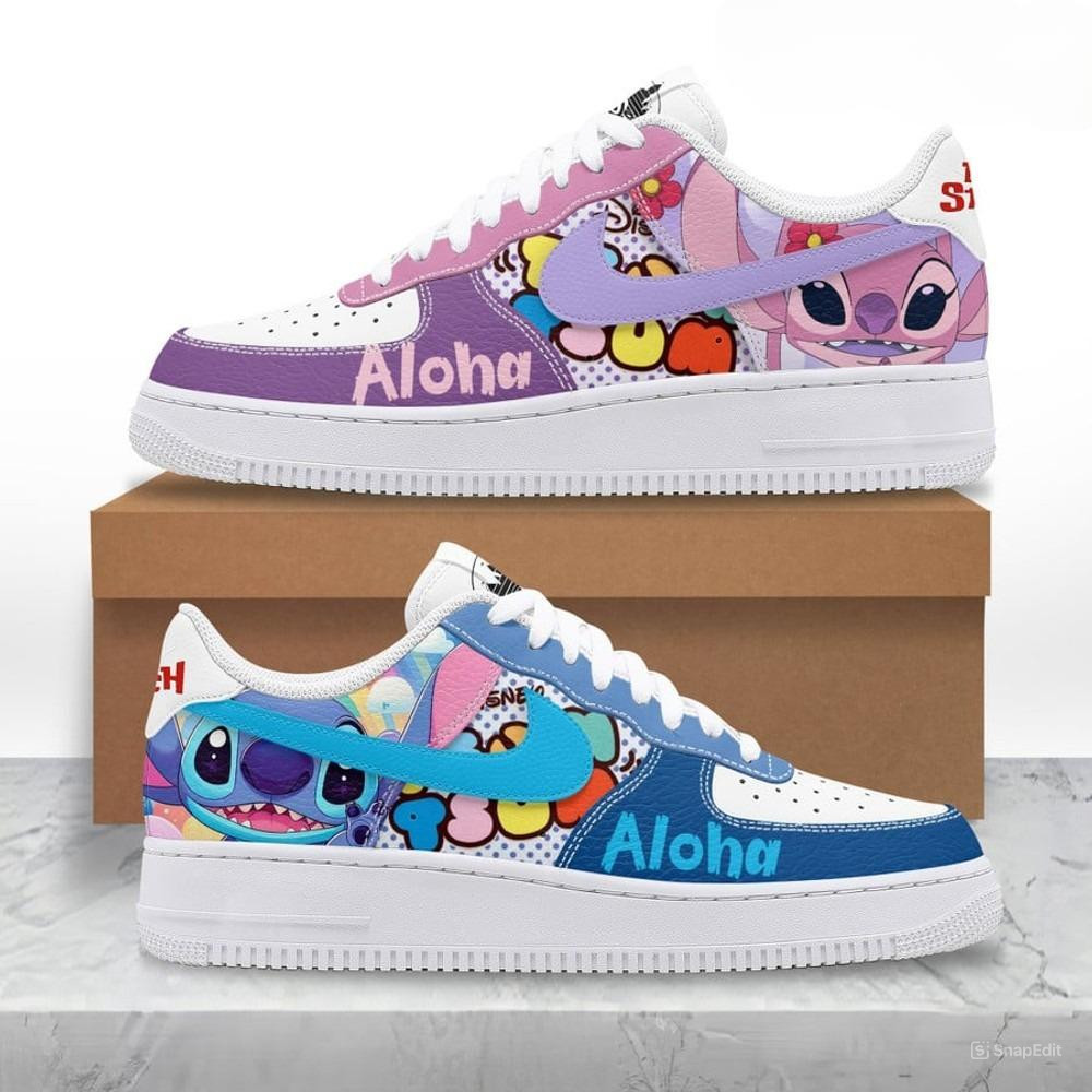 Stitch Aloha Air Force 1 Shoes