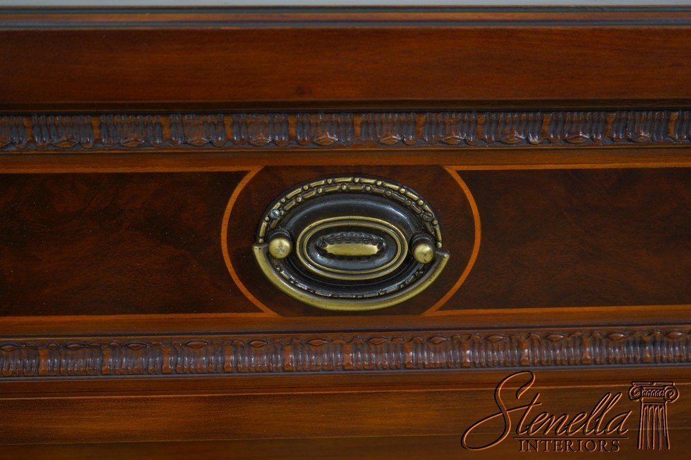 61039: CG CAPELLETTI Italian Classical Large Walnut Sideboard