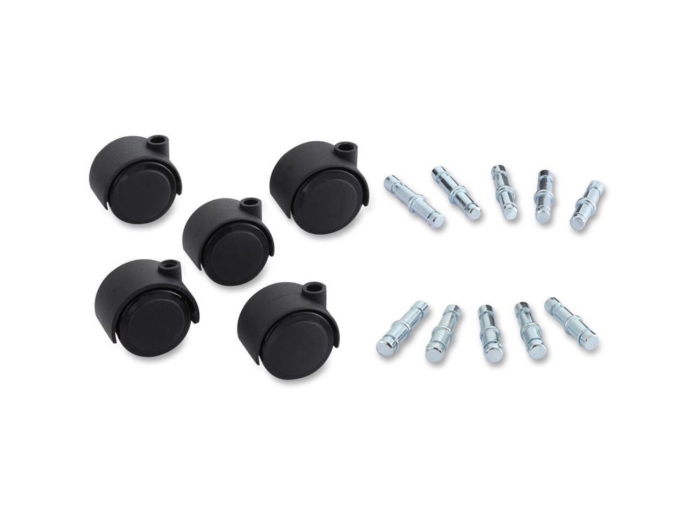 Lorell Soft Wheel Deluxe Casters Set