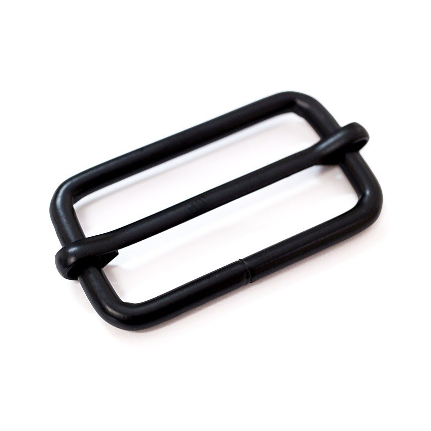 Slide Buckle Ring, Black, 30mm, 1 pc (MP7631)