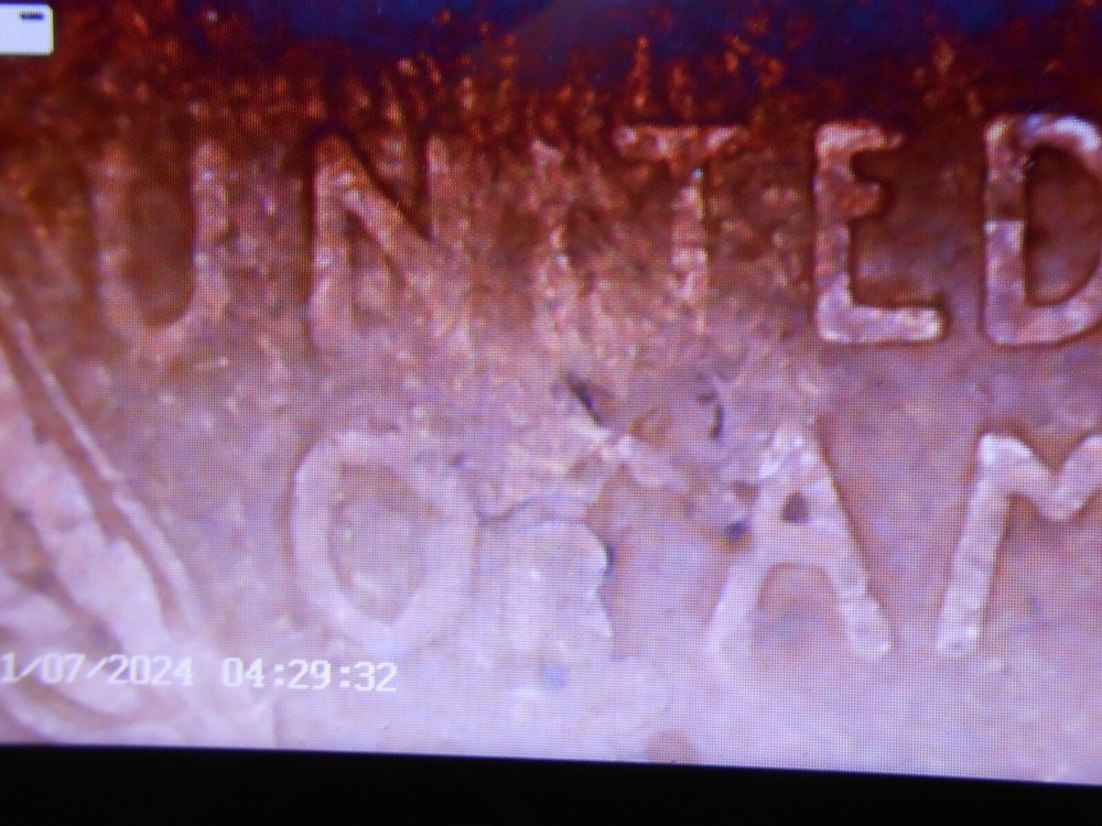 1937 no mint mark Lincoln cent with multiple errors