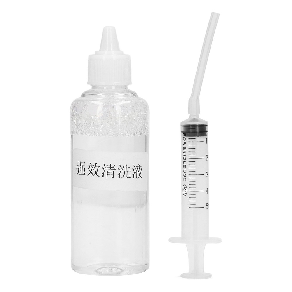 100ml Ink Cleaning Solution Efficiently Dissolves Printer Nozzle Dye For Inkjet