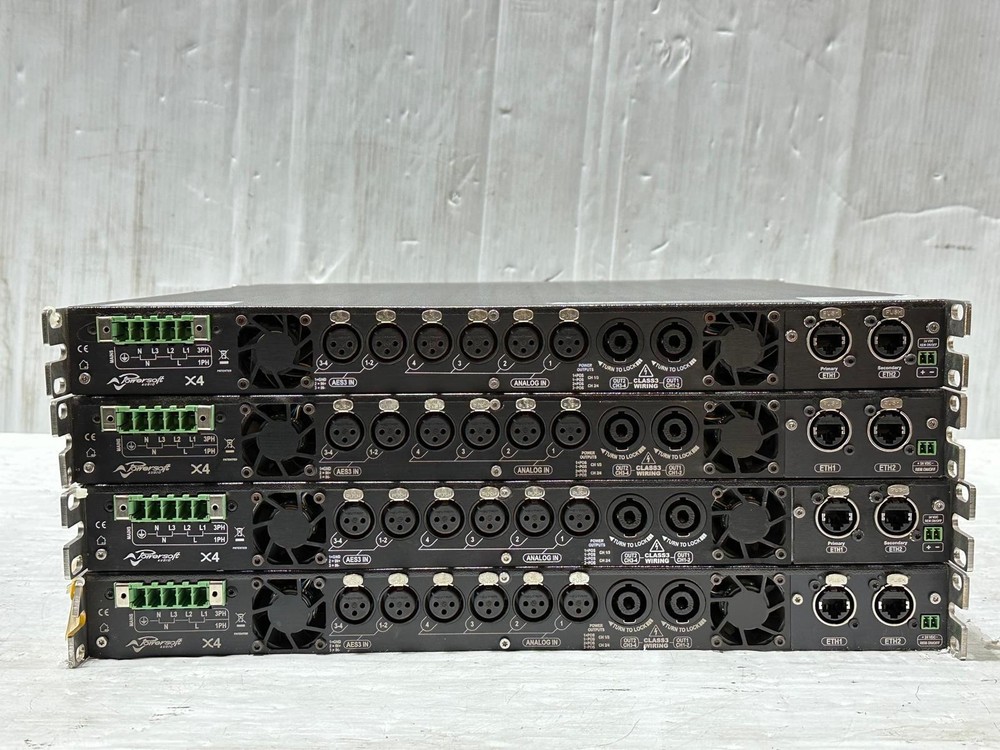 Powersoft X4 Power Amplifier #7333-35 (One) TrueHeartSound