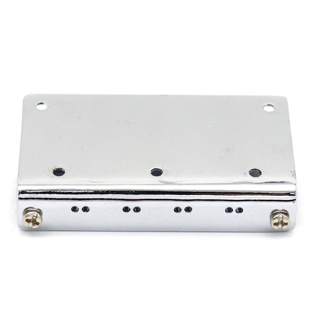 Metal 8 Strings Mandolin Bridge Hardtail Fixed Bridge Replacement Silver