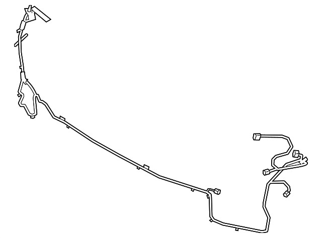Genuine BMW Wire Harness 61-12-8-736-629