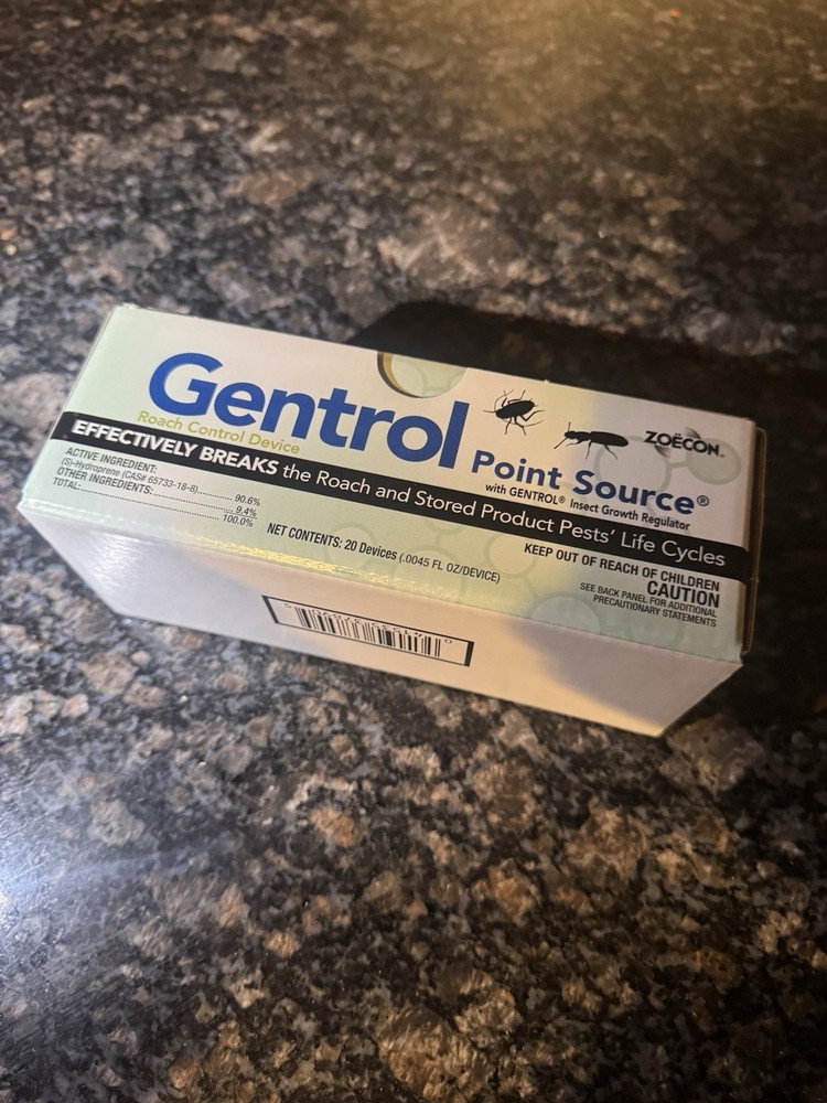 Gentrol Point Source Insect Growth Regulator Roach Control - SAME DAY SHIPPING