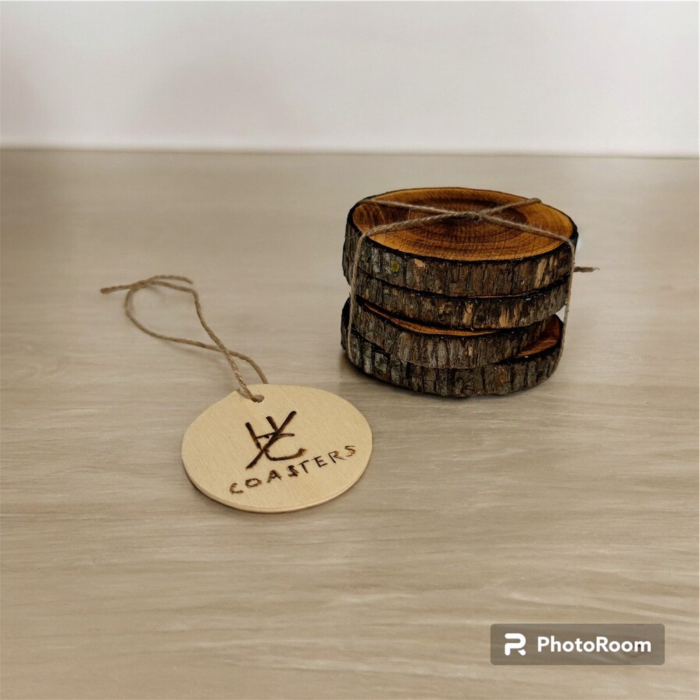 Wooden Coasters (4 set)