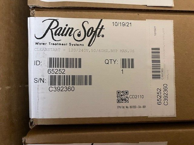 Rainsoft Clean Start Control Panel 65252 (NEW)