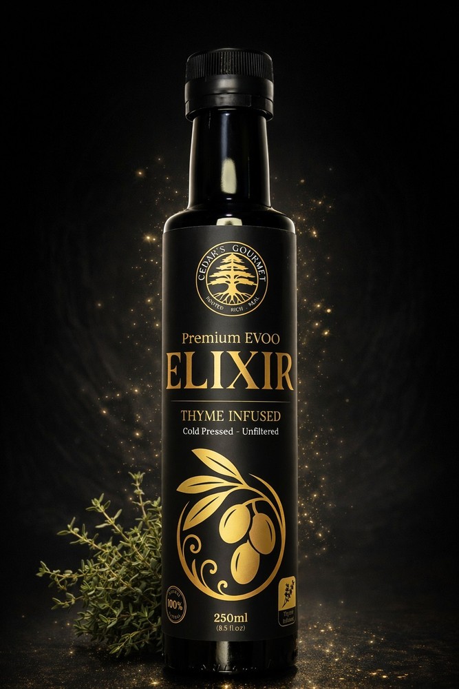 Thyme infused Extra Virgin Olive Oil