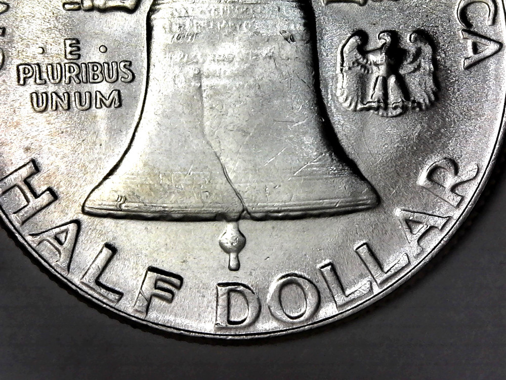 1957, Franklin Half Dollar-Unc