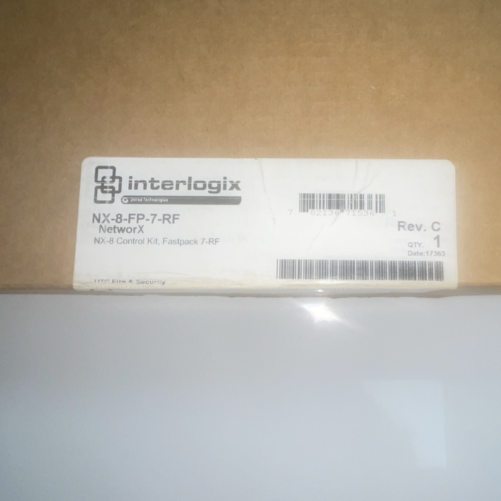Interlogix NX-8-FP-7-RF NetworX Control Kit – Fastpack 7-RF LCD