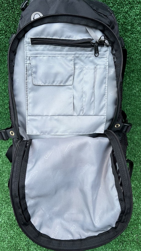 CAMELBAK Alpine Explorer Black Backpack, Fits 100oz Hydration Bladder, READ!