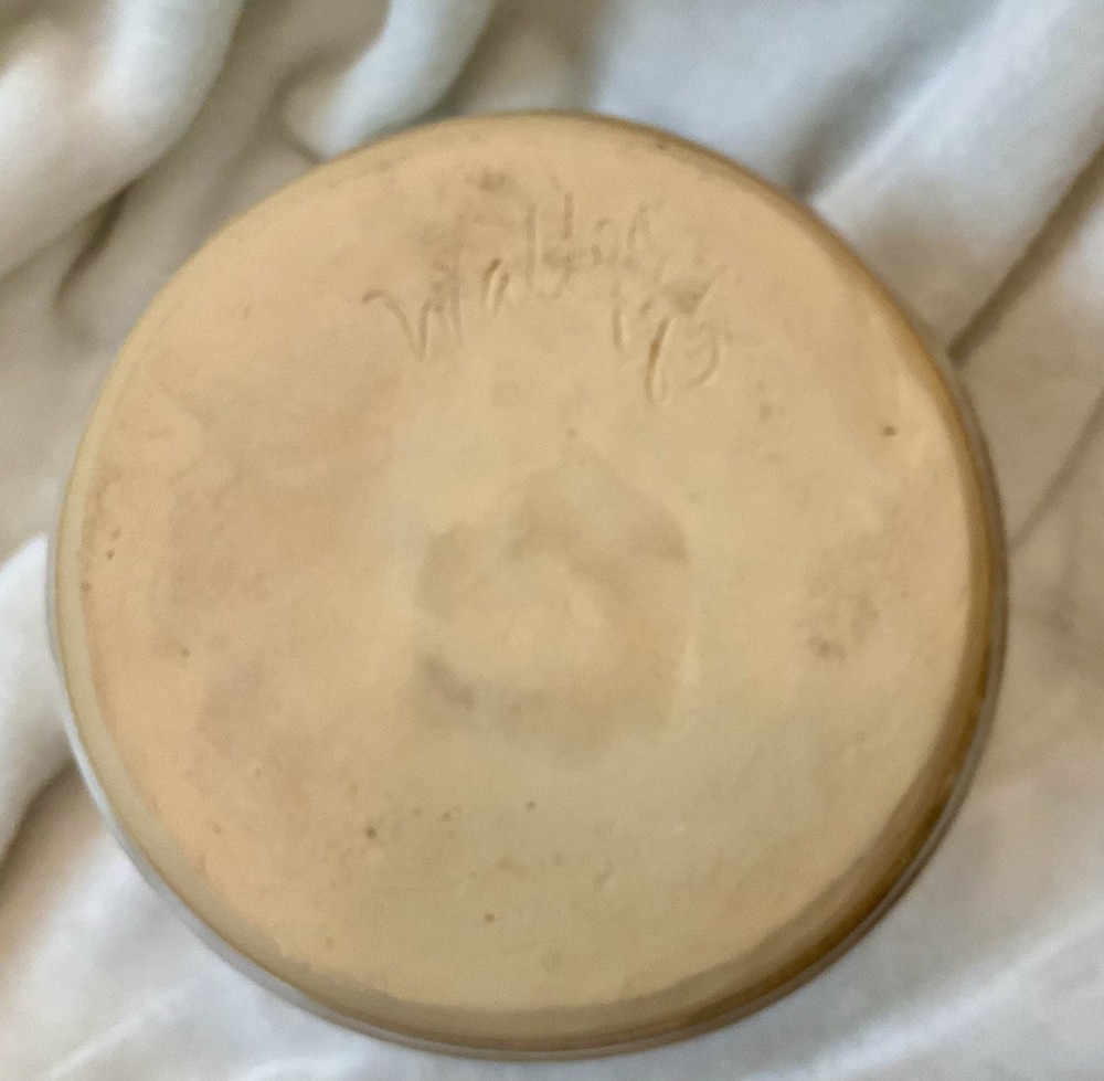 Don Walton Pottery Luminary Candle Holder,signed Walton 85